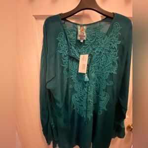 Johnny Was Tania tunic NWT in color “Bev”